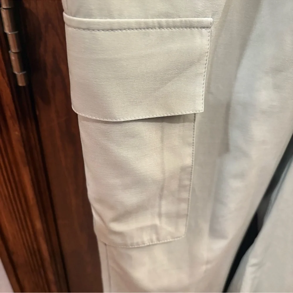 Steve Madden $119 Alena Jumpsuit Misty Jade High Rise Straight Leg Cargo Small - Picture 9 of 12